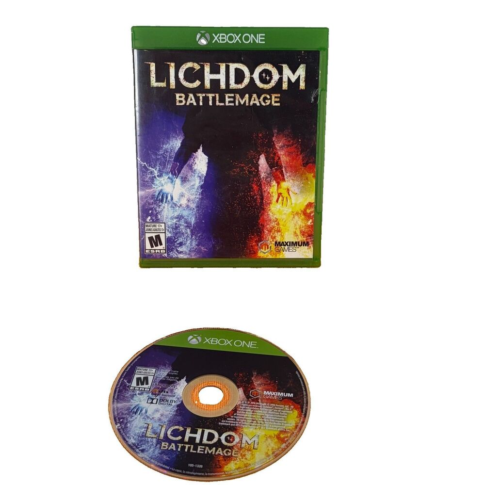 Lichdom: Battlemage Microsoft Xbox One Video Game xb1 action magic spells